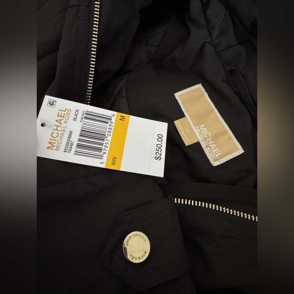 Michael Kors Longline Hooded Coat M NWT - Picture 7 of 11